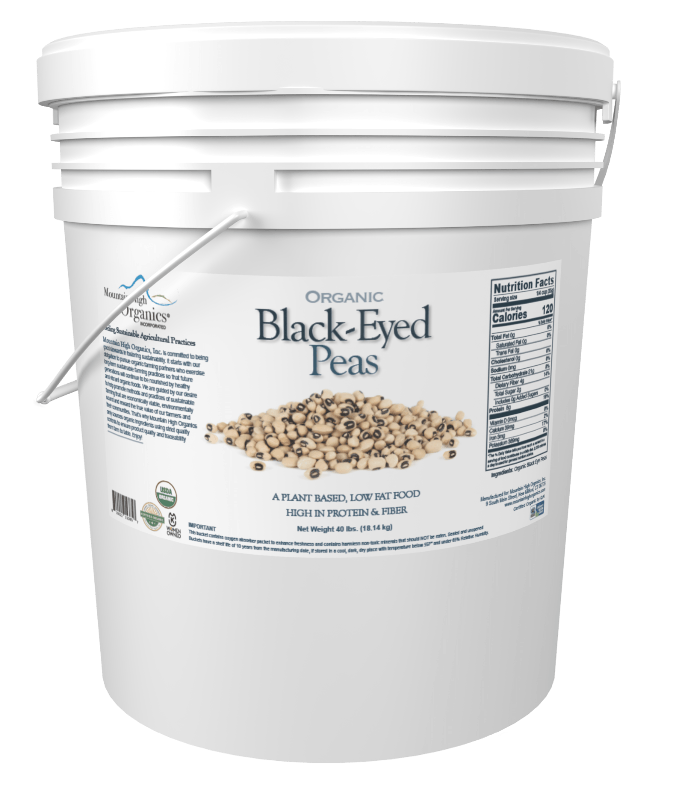 Organic Black-Eyed Peas