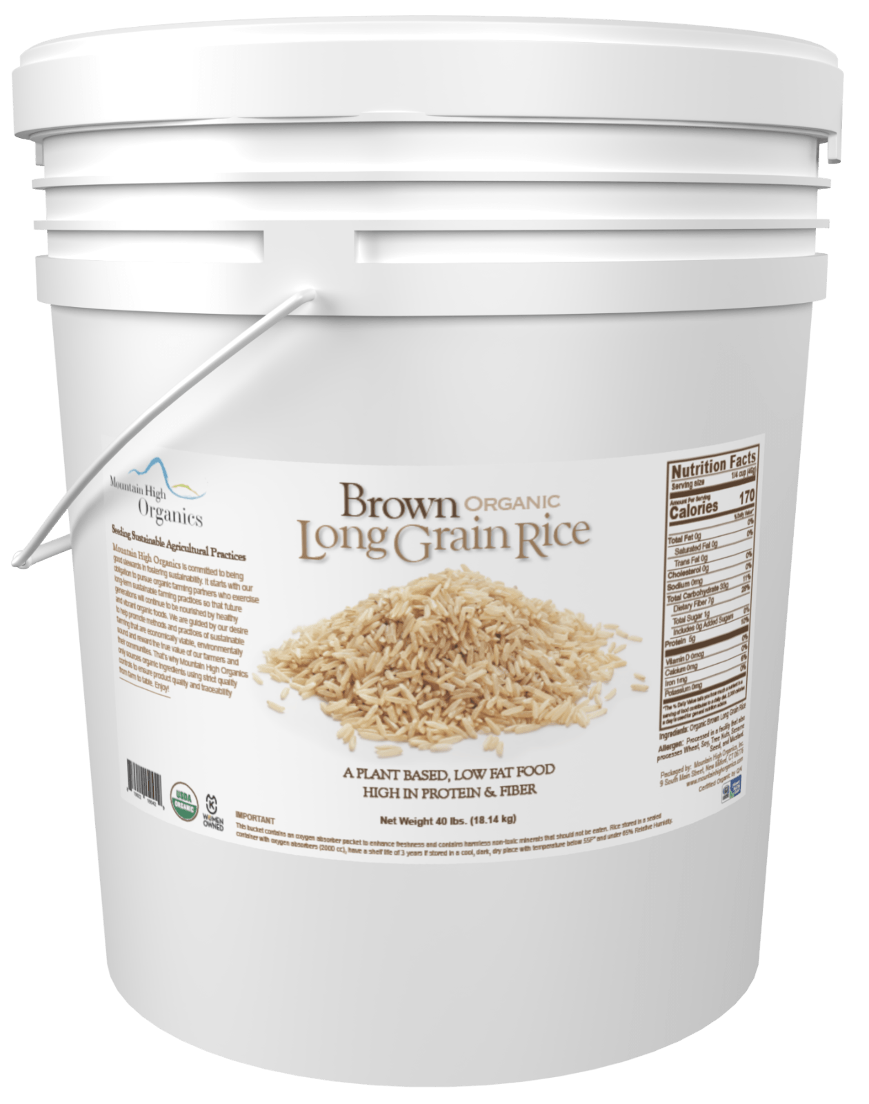 Organic Long Grain Brown Rice