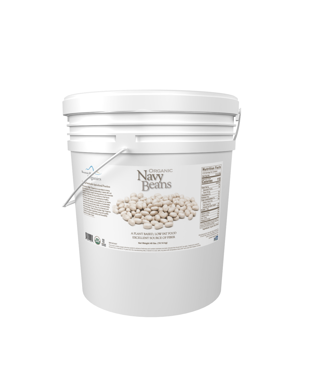 Organic Navy Beans