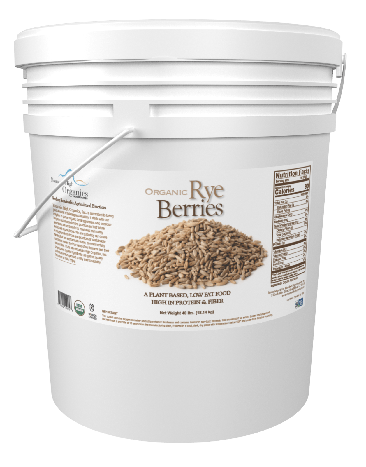 Organic Rye Berries