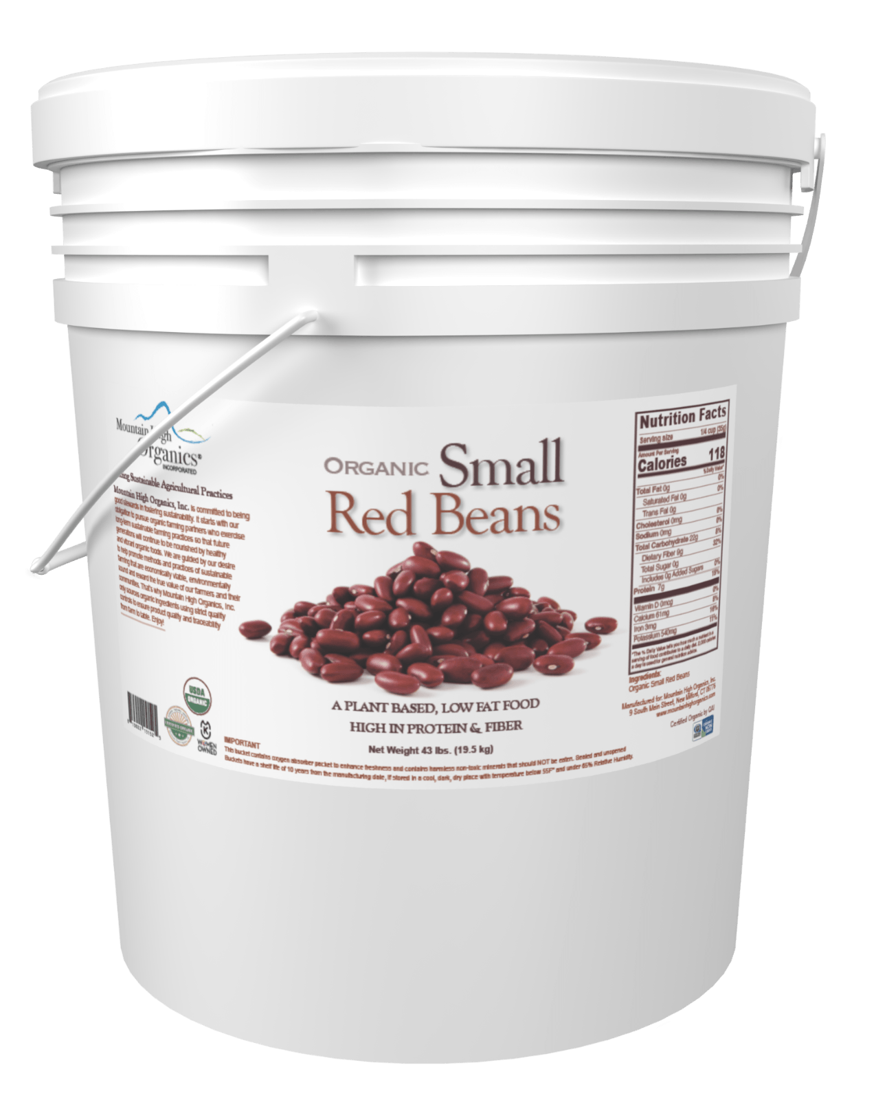 Organic Small Red Beans