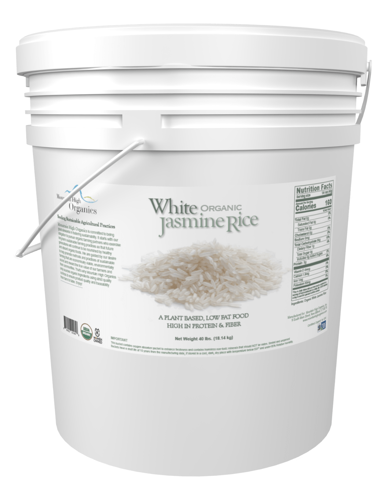 Organic White Jasmine Rice