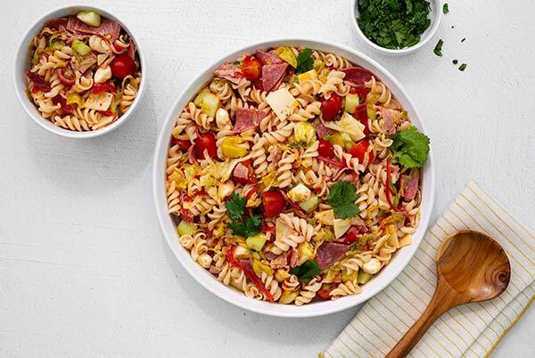 Gluten-free Grinder Pasta Salad