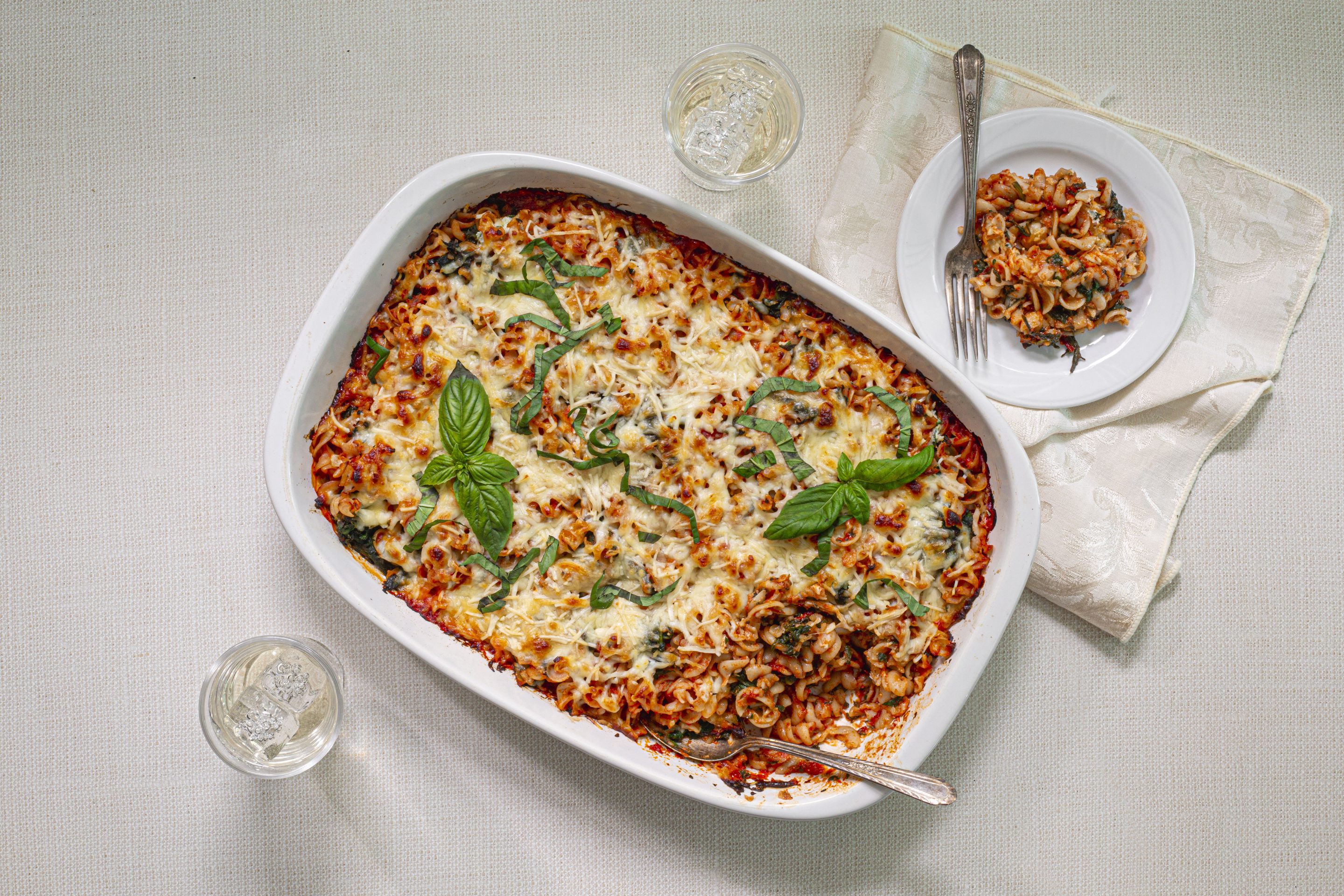 Easy Gluten-free Baked Fusilli